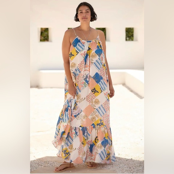 Anthropologie Dresses & Skirts - Anthropologie "The Malika" printed maxi dress